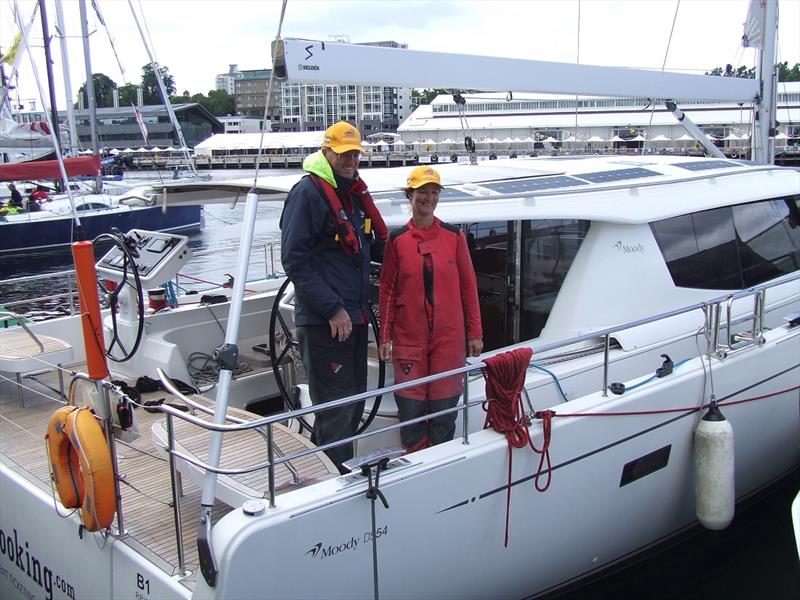 Grant Dunoon and Sue Bumstead on Blue Water Tracks - Sundance Marine Melbourne Osaka Double Handed Yacht Race 2018 - photo © Ian MacWilliams