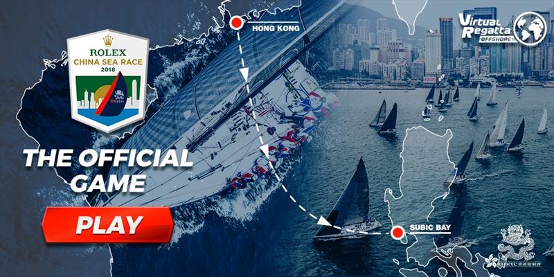 A new race awaits you on virtual regatta! The Rolex China Sea Race photo copyright Virtual Regatta taken at Royal Hong Kong Yacht Club and featuring the IRC class