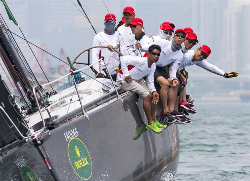 Phoenix. Rolex China Sea Race 2018 photo copyright photo RHKYC / Guy Nowell taken at Royal Hong Kong Yacht Club and featuring the IRC class