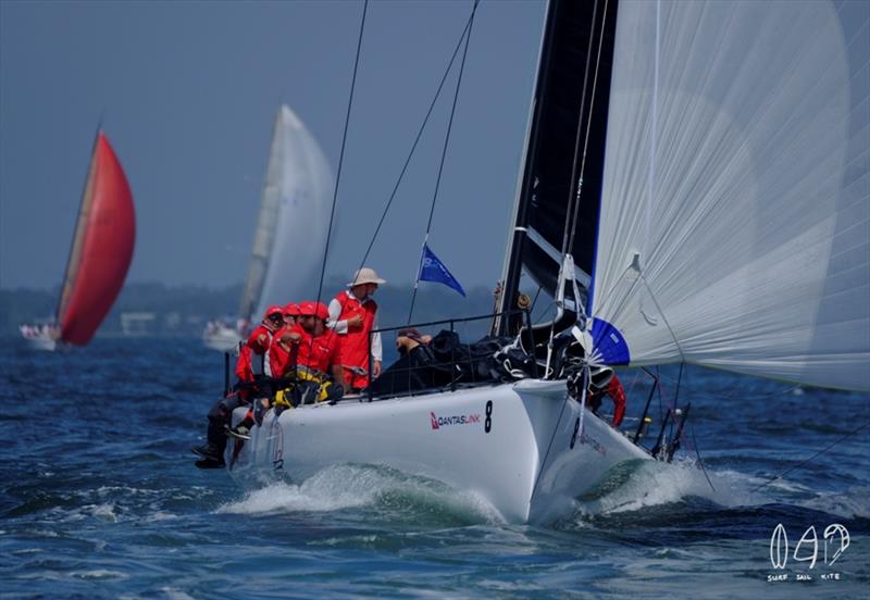 Brisbane to Gladstone Race photo copyright Mitchell Pearson / SurfSailKite taken at Queensland Cruising Yacht Club and featuring the IRC class