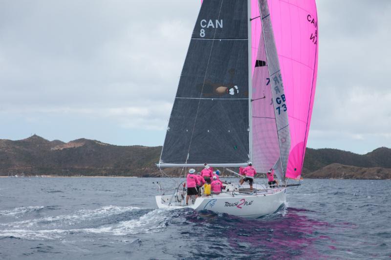 Rob Butler, owner/skipper of Reflex 38 Touch2Play from Collingwood, Ontario, Canada - BVI Spring Regatta - photo © Alastair Abrehart