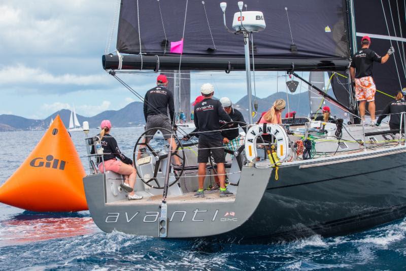 2018 BVI Spring Regatta - Final day - First to sign up for the regatta after hurricane Irma was winner of CSA Jib & Main, Jeremi Jablonski's Hanse 43 Avanti  from Wilton, CT. USA photo copyright Alastair Abrehart taken at Royal BVI Yacht Club and featuring the IRC class