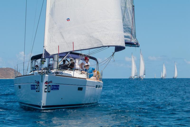2018 BVI Spring Regatta - Final day - The Lazy Sheets, Anthony Dalton's Moorings 51 from St. Petersburg, FL USA wins CSA Bareboat 1 photo copyright Alastair Abrehart taken at Royal BVI Yacht Club and featuring the IRC class