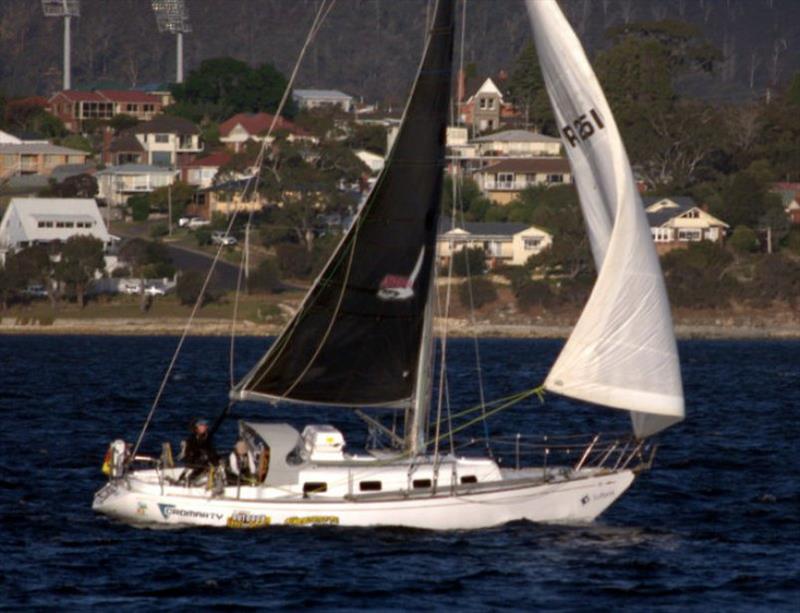 Morning Mist in Maria Island Race photo copyright Peter Campbell taken at Ocean Racing Club of Victoria and featuring the IRC class