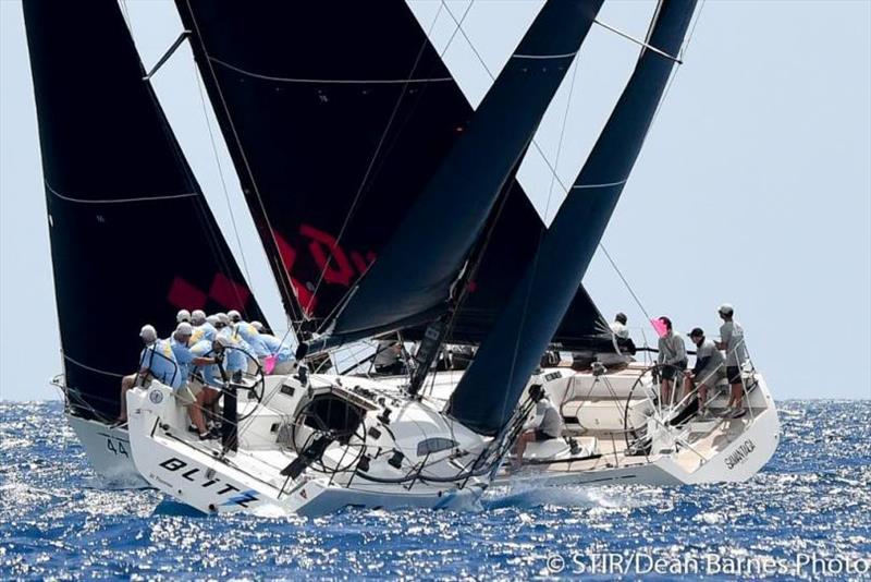 Perfect conditions for close racing in CSA Class 1 at St Thomas International Regatta - photo © Dean Barnes / STIR