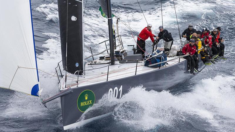 Ichi Ban on her way to Rolex Sydney Hobart victory photo copyright Carlo Borlenghi / Rolex taken at Whitsunday Sailing Club and featuring the IRC class