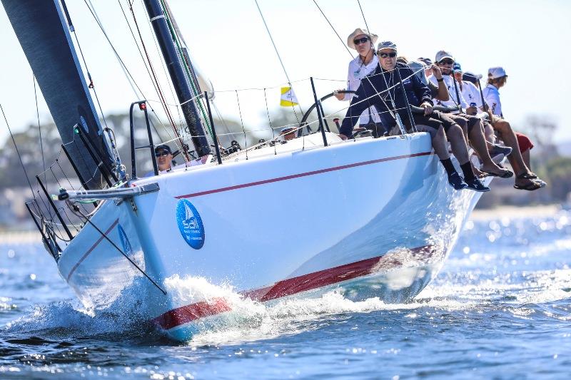 Showtime – Sail Port Stephens - Commodores Cup photo copyright Salty Dingo taken at Corlette Point Sailing Club and featuring the IRC class