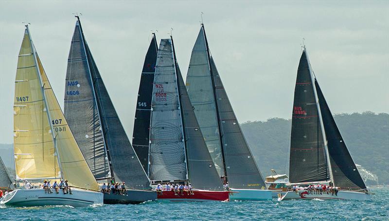 Start of the Club Marine Pittwater to Paradise Race - photo © Brendan Rourke