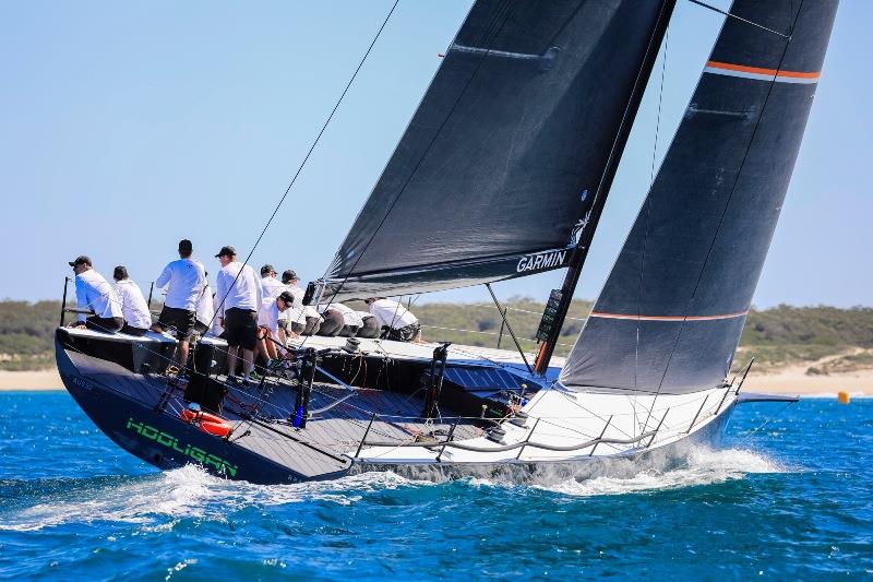 Hooligan - NSW IRC Championship day 1 photo copyright Salty Dingo taken at Corlette Point Sailing Club and featuring the IRC class