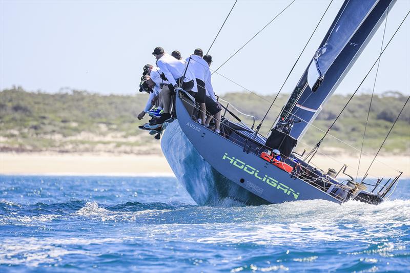 Hooligan - 2018 Sail Port Stephens - Day 7 photo copyright Salty Dingo taken at Corlette Point Sailing Club and featuring the IRC class