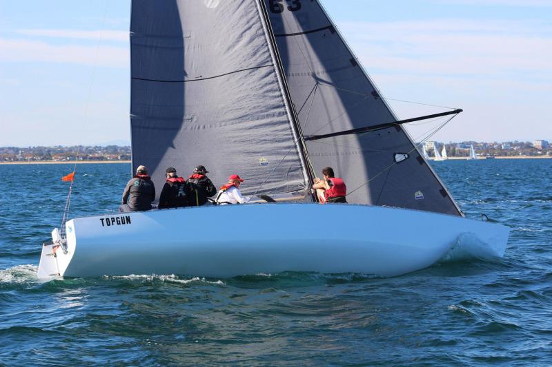 Top Gun competing in the Nautilus Range Series regatta on Port Phillip last weekend photo copyright Nautilus Marine taken at Sandringham Yacht Club and featuring the IRC class