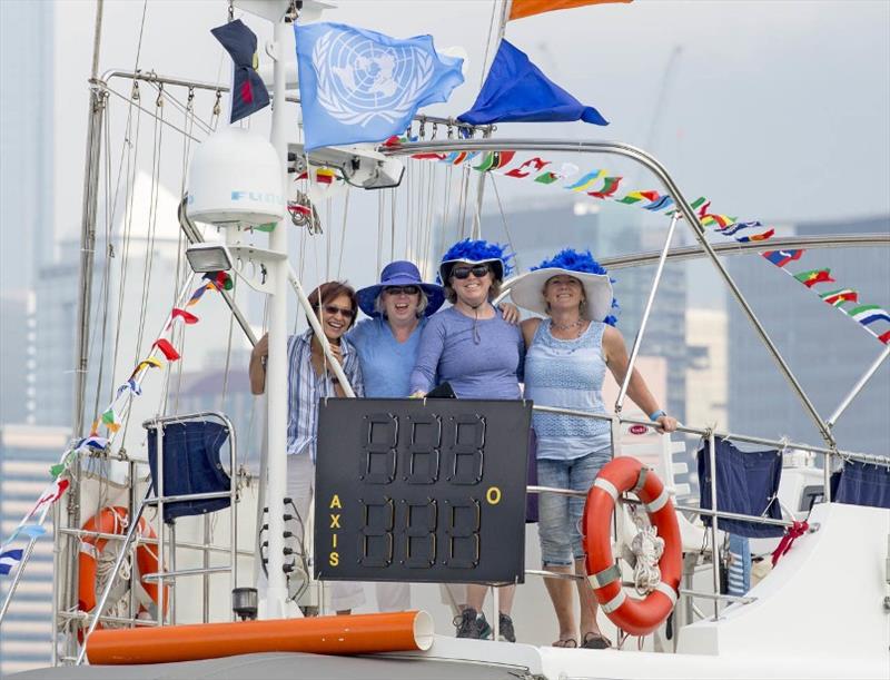 United Nations Race Management photo copyright RHKYC / Guy Nowell taken at Royal Hong Kong Yacht Club and featuring the IRC class