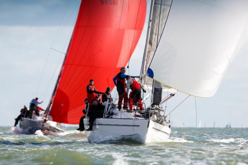 Mike Bridges' Elan 37 Elaine will be among the lowest rated boats in the IRC Europeans and the team are looking forward to the challenging event photo copyright Paul Wyeth / www.pwpictures.com taken at Royal Ocean Racing Club and featuring the IRC class