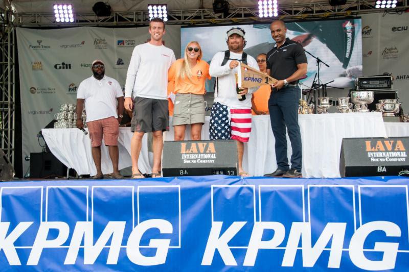 Antigua Sailing Week: KPMG Race Day 5 - Winners photo copyright Ted Martin taken at Antigua Yacht Club and featuring the IRC class