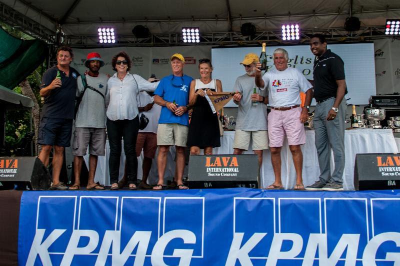 Antigua Sailing Week: KPMG Race Day 5 - Winners photo copyright Ted Martin taken at Antigua Yacht Club and featuring the IRC class