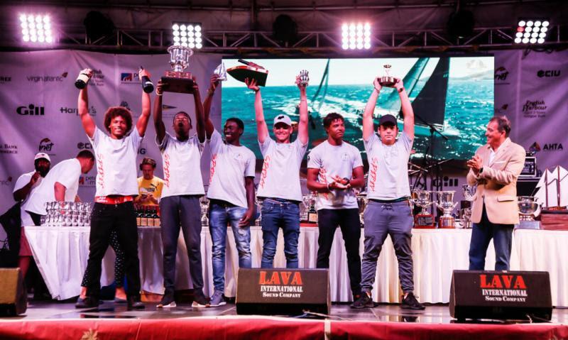 Twenty six youth sailors raced on keel boats during the week. The National Sailing Academy's Cork 1720 NSA Spirit, helmed by Jules Mitchell (ANT): 1st CSA 7 - 51st edition of Antigua Sailing Week 2018 photo copyright Paul Wyeth / pwpictures.com taken at Antigua Yacht Club and featuring the IRC class