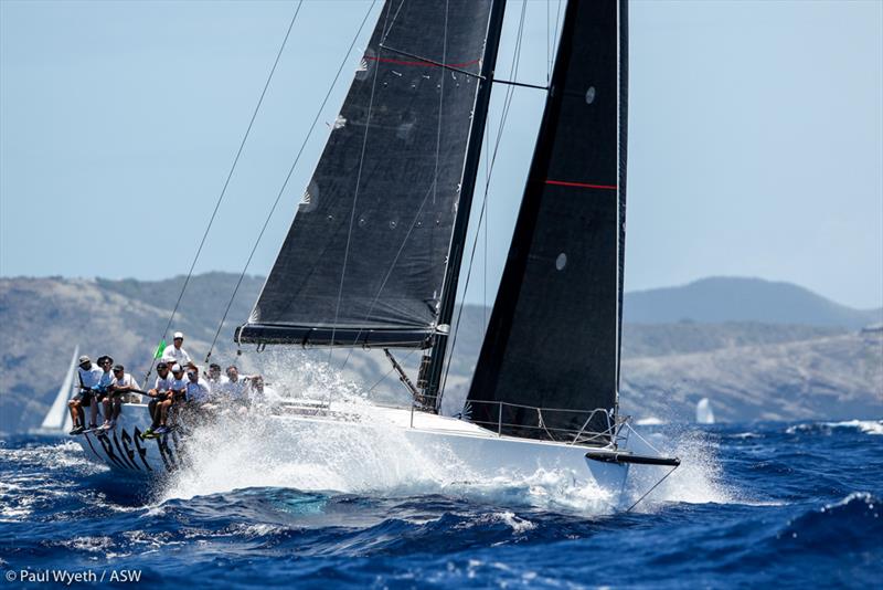 Antigua Sailing Week- Brian McMaster's Riff Raff, Cookson 50 placed 3rd in CSA 1 - photo © Paul Wyeth