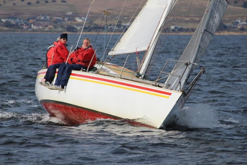 Rousabout won Division 2 photo copyright Peter Watson taken at Bellerive Yacht Club and featuring the IRC class