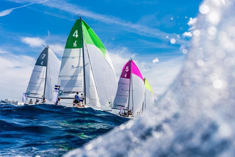 The fleet of Sailing Champions League photo copyright SCL / Lars Wehrmann taken at  and featuring the IRC class