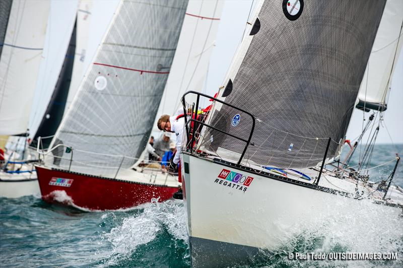 2018 Helly Hansen NOOD Regatta - Day 1 photo copyright Paul Todd / www.outsideimages.com taken at Chicago Yacht Club and featuring the IRC class