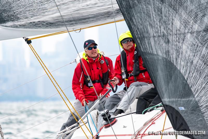 2018 Helly Hansen NOOD Regatta - Day 1 photo copyright Paul Todd / www.outsideimages.com taken at Chicago Yacht Club and featuring the IRC class