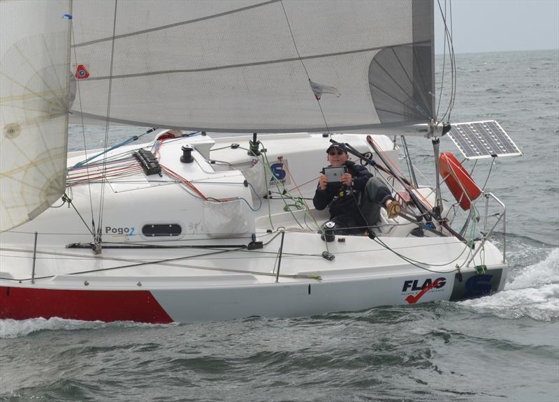 PYRA passage racing : Poole to Yarmouth and back photo copyright Keith Lovett taken at Poole Yacht Racing Association and featuring the IRC class