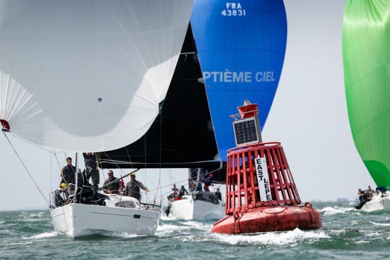 Leading IRC Three after 6 races is Didier Le Moal's J/112e J Lance 12 photo copyright Paul Wyeth / pwpictures.com taken at Royal Ocean Racing Club and featuring the IRC class