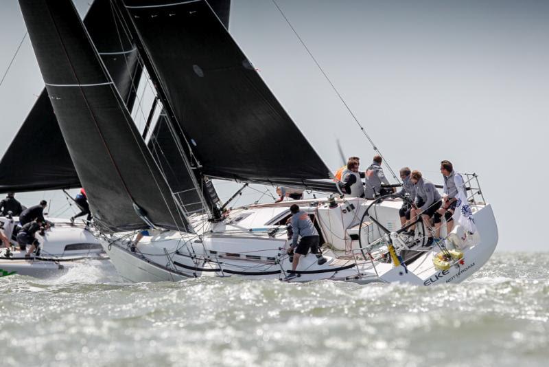 Top score today in IRC Two for Frans and Carla Rodenburg's Dutch First 40 Elke - 2018 IRC European Championship and Commodores' Cup - photo © Paul Wyeth / pwpictures.com