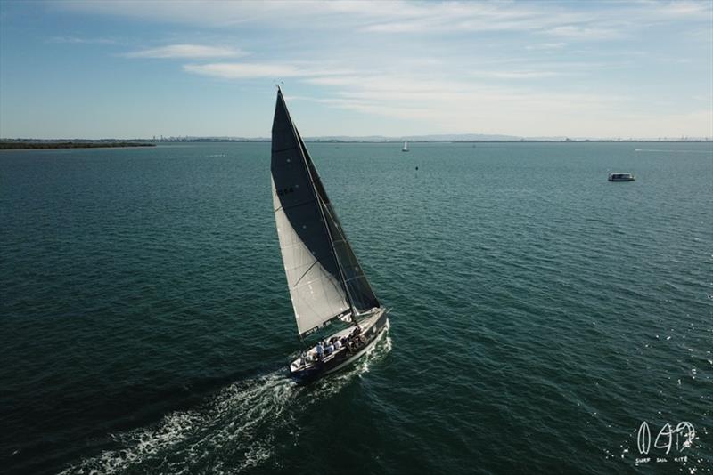 Manly Combined Clubs 'Big Lap' photo copyright Mitchell Pearson / SurfSailKite taken at Moreton Bay Trailer Boat Club and featuring the IRC class