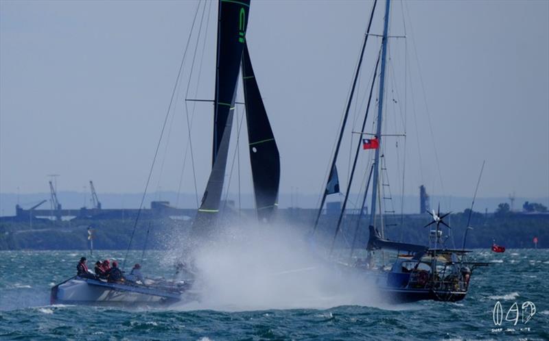 Manly Combined Clubs Race 8 photo copyright Mitchell Pearson / SurfSailKite taken at Moreton Bay Trailer Boat Club and featuring the IRC class