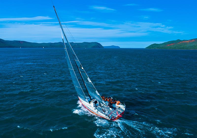 Groupama Clockwork in Woodin Canal - 2018 New Caledonia Groupama Race photo copyright Eye Fly taken at Cercle Nautique Calédonien and featuring the IRC class