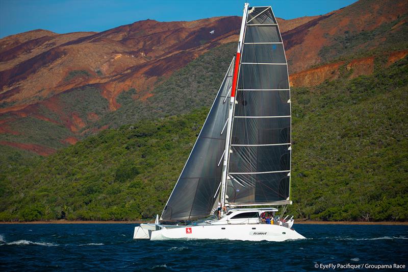 Groupama Rushour first multi and corrected time winner - 2018 New Caledonia Groupama Race photo copyright Eye Fly taken at Cercle Nautique Calédonien and featuring the IRC class