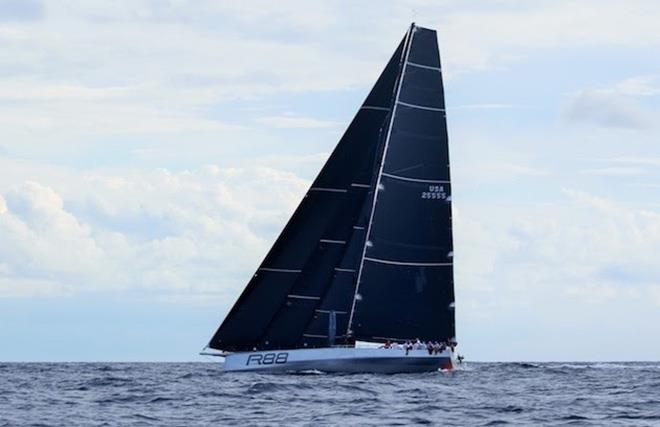 Rambler 88, first to finish - 51st Newport Bermuda Race 2018 photo copyright Nic Douglass - AdventuresofaSailorGirl.com taken at Royal Bermuda Yacht Club and featuring the IRC class