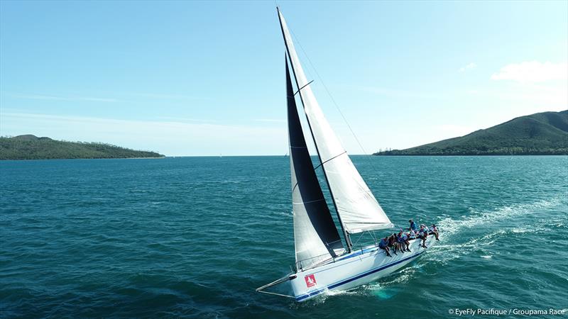 GroupamaRace overall winner Patrice in the Woodin Canal - Groupama Race 2018 - photo © Eye Fly