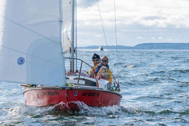 Team Buckeye in 17 foot Sihoutte MK-III - Race to Alaska 2018 - photo © Katrina Zoe Norbom / racetoalaska.com