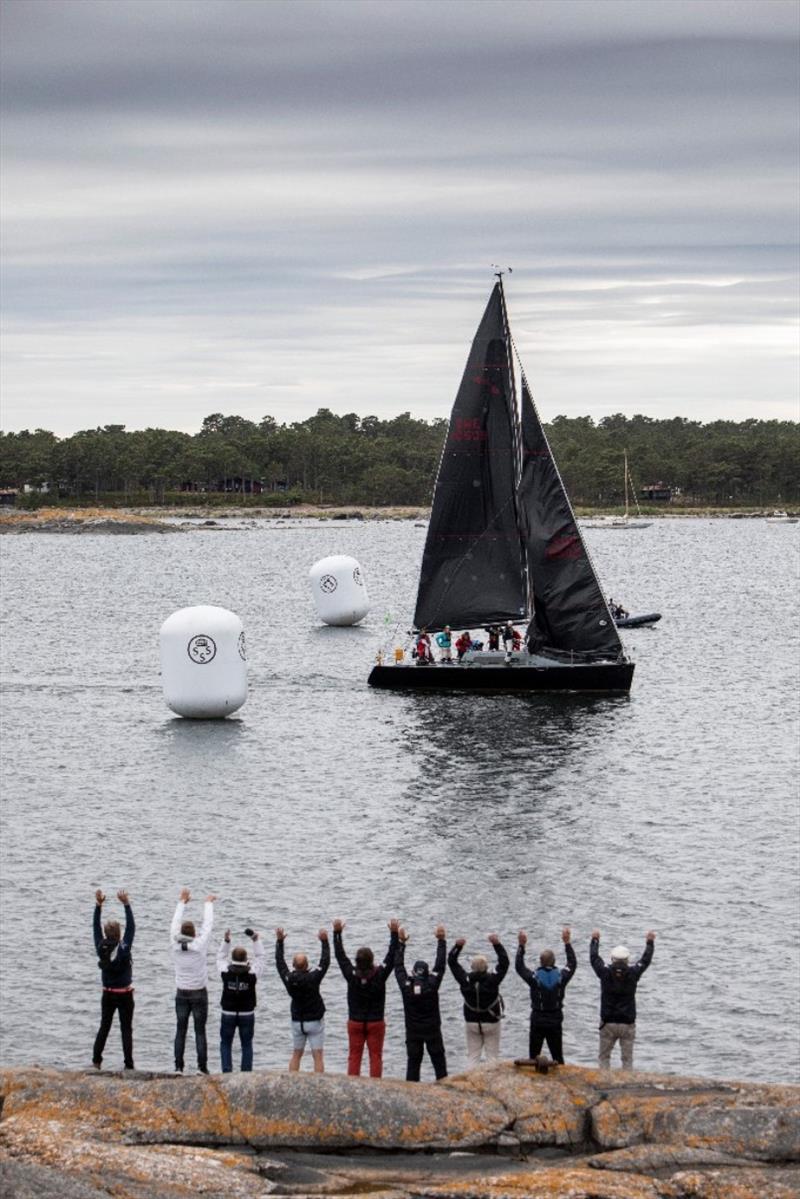 Goose II finishing second in the overall scoreboard photo copyright Henrik Trygg taken at  and featuring the IRC class