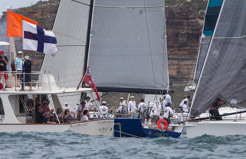 Club Marine race 2016 start off Palm Beach headland photo copyright Crosbie Lorimer taken at Royal Prince Alfred Yacht Club and featuring the IRC class