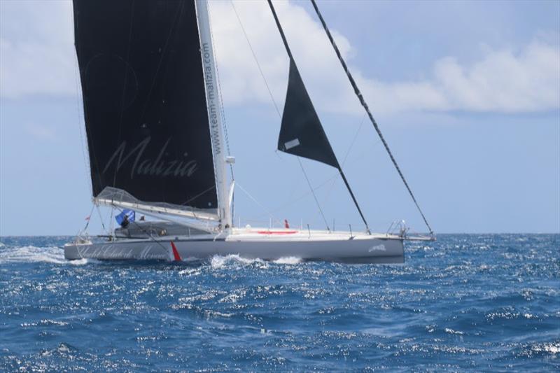 Malizia - Yacht Club Monaco at the Bermuda start of the Atlantic Anniversary Regatta on July 8, 2018 photo copyright Anna Budel / AAR taken at Royal Bermuda Yacht Club and featuring the IRC class