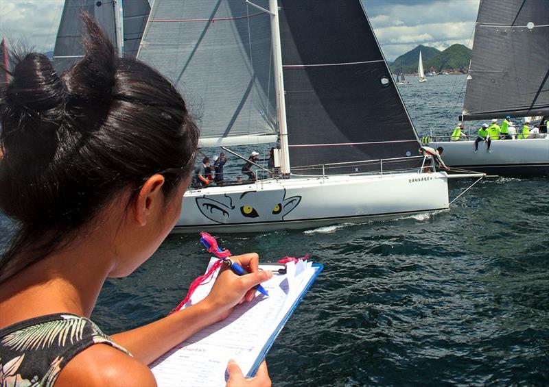 Seawolf leads IRC A start - UK Sailmakers Typhoon Series , Race 4 photo copyright Rob Allen taken at Hebe Haven Yacht Club and featuring the IRC class