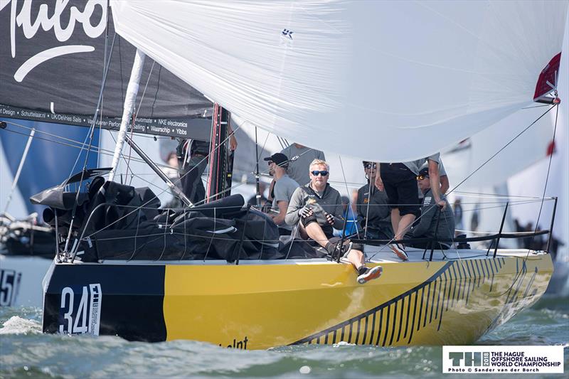 Hubo, one of several new designs built for this event  - The Hague Offshore Sailing World Championship 2018 photo copyright Sander van der Borch taken at Jachtclub Scheveningen and featuring the IRC class