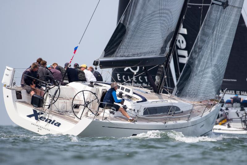 Xenia is an all-amateur team and would have had a 3rd in inshore Race 3 had it not been for a safety rule infraction photo copyright Sander van der Borch taken at Jachtclub Scheveningen and featuring the IRC class