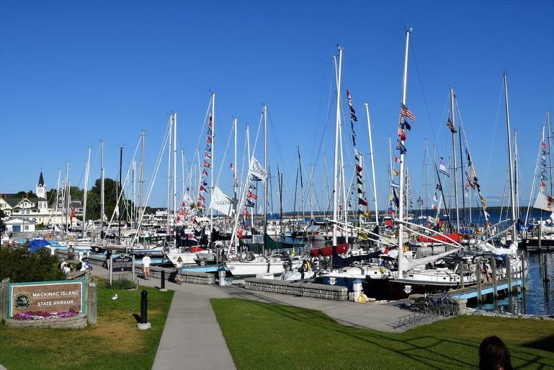 Mackinac Island after the finish - photo © Martin Chumiecki / Bayview Yacht Club