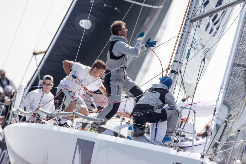 Immac Fram needs just one more good race to earn Class C Bronze - Hague Offshore Sailing World Championship 2018 photo copyright Sander van der Borch taken at Jachtclub Scheveningen and featuring the IRC class