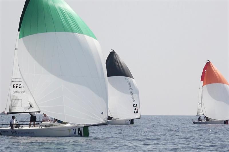 Eurosaf Club Sailing European Championship - Day 1 photo copyright Icarus Sports taken at  and featuring the IRC class