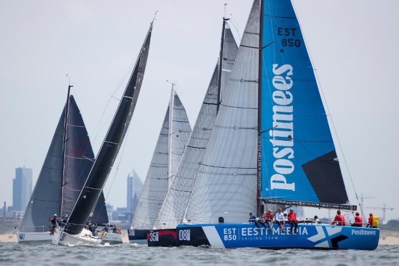 The World Championship lured this year prompted the development of many new designs, such as Eesti Meedia in Class C - Hague Offshore Sailing World Championship 2018 - photo © Sander van der Borch