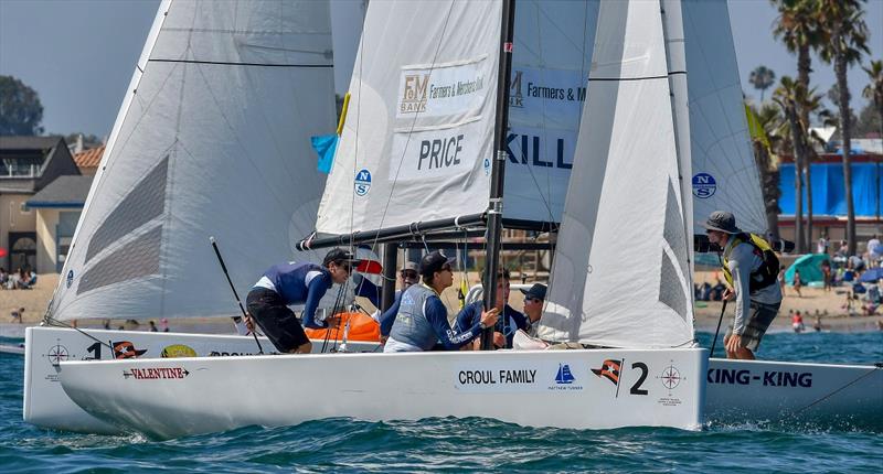 Harry Price (AUS) bested defending champion Christophe Killian (USA) the two semifinal matches on Friday, at the 52nd annual Governor's Cup presented by Farmers & Merchants Bank and hosted by Balboa Yacht Club photo copyright Tom Walker taken at Balboa Yacht Club and featuring the IRC class