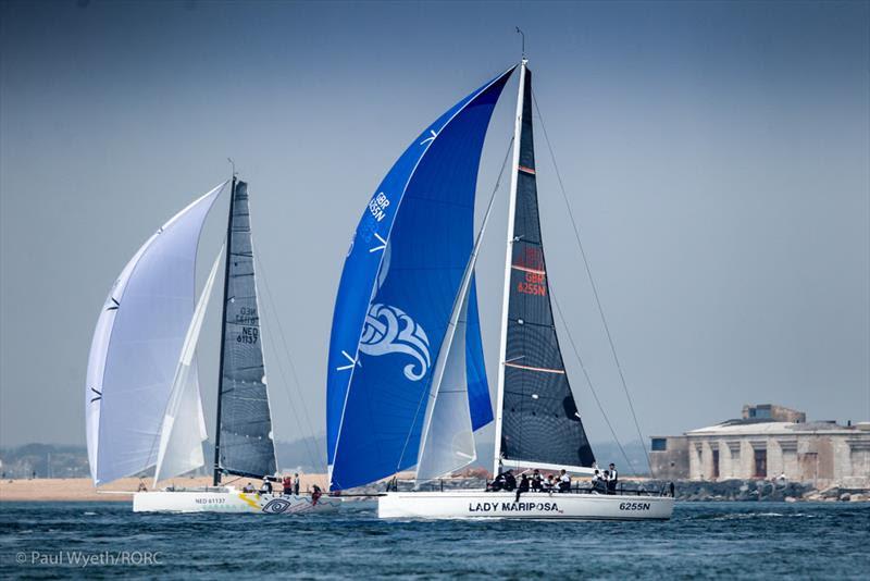 Lady Mariposa and Baraka GP photo copyright Paul Wyeth / RORC taken at Royal Ocean Racing Club and featuring the IRC class
