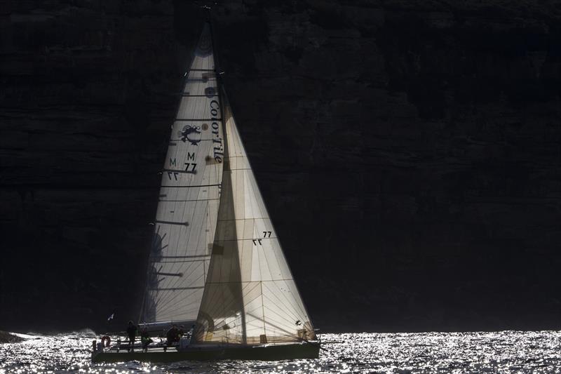 Stampede affords Andrea Francolini an artsy moment photo copyright Andrea Francolini taken at Cruising Yacht Club of Australia and featuring the IRC class