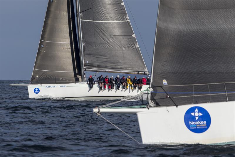 About Time - well crew it may be slow, but that is better than a major from right on the nose! photo copyright Andrea Francolini taken at Cruising Yacht Club of Australia and featuring the IRC class