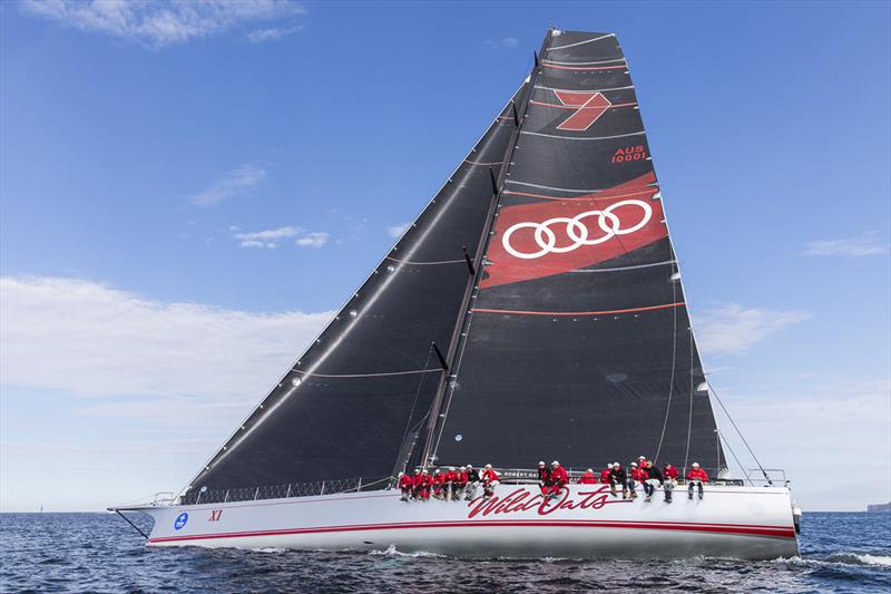 Noakes Sydney Gold Coast Yacht Race - Wild Oats XI photo copyright Andrea Francolini taken at Cruising Yacht Club of Australia and featuring the IRC class